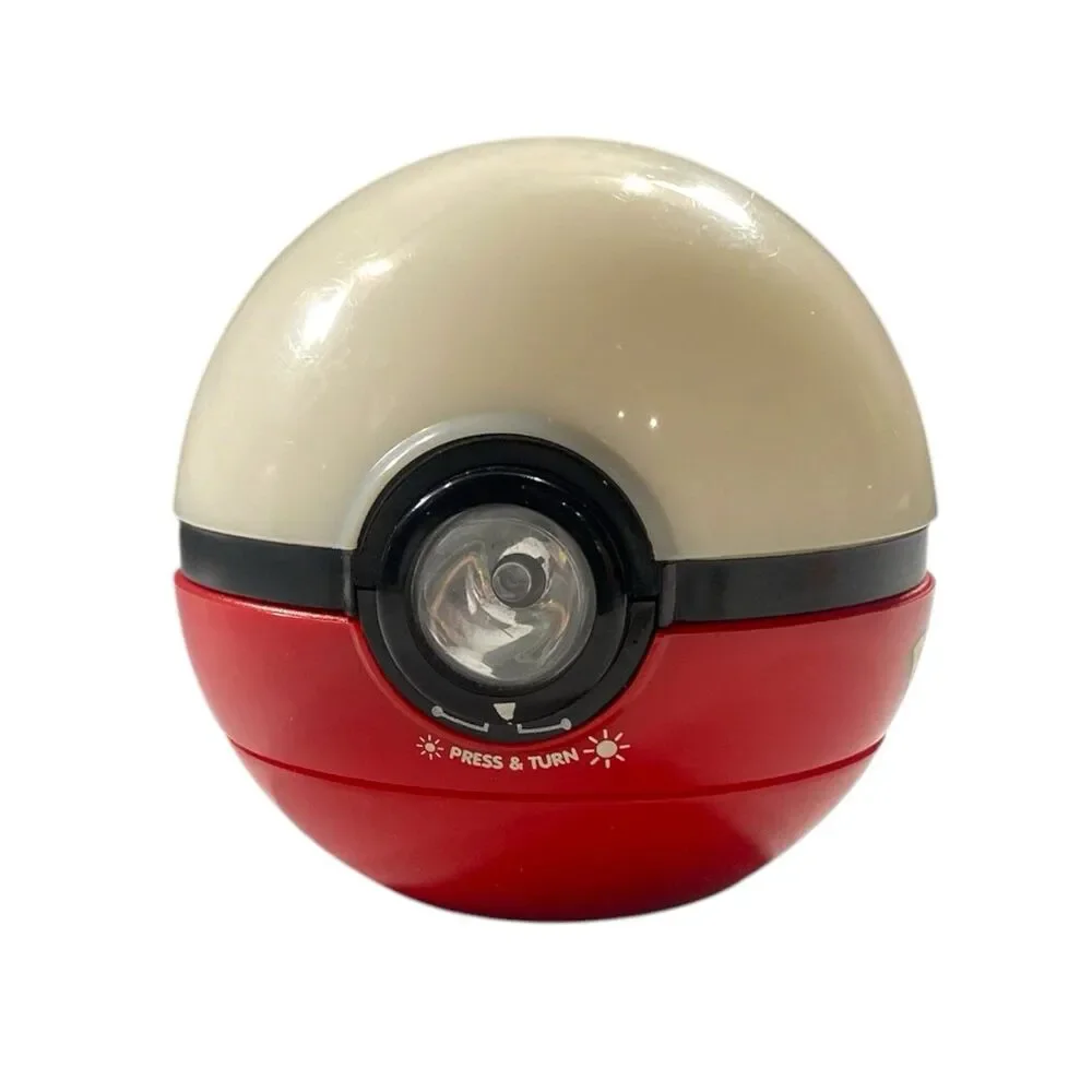 Pokemon Flashlight Pokeball Tiger Electronics Nintendo Hasbro 89-222 NIP 2000